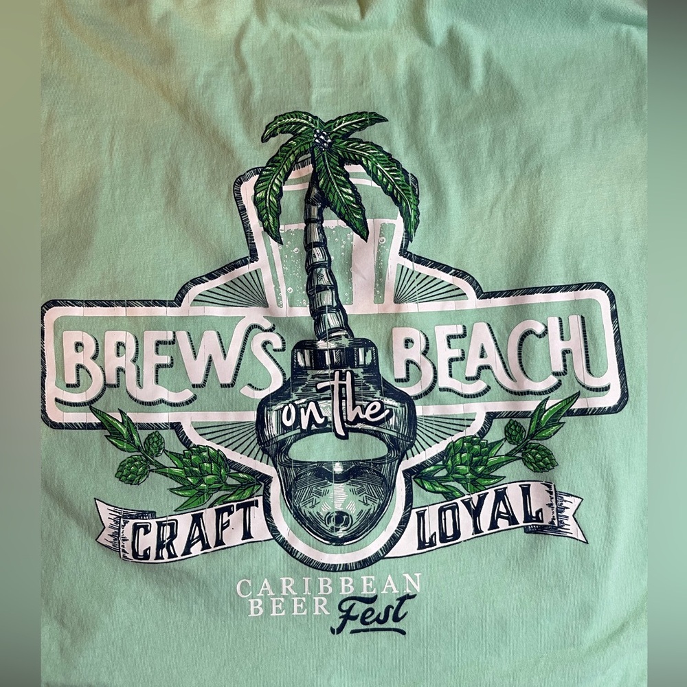Caribbean Brews Beach Beer Fest Men’s T-Shirt XL